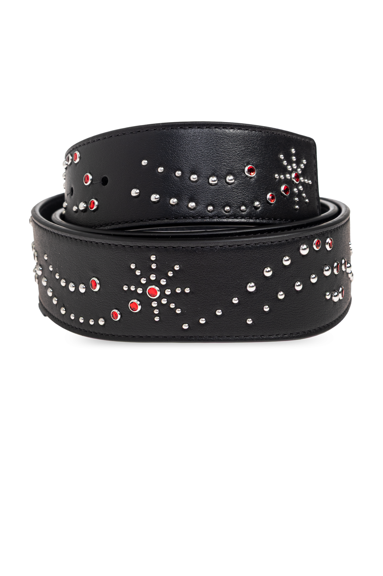 Amiri Leather belt with shimmering embellishments | Men's | Vitkac